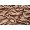 Jerry Fabrics Hrejivé prestieradlo mikroflanel Kávová 180x200