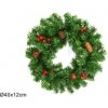 MAKRO - Veniec vianočný 40cm, zelený šišky MAKRO - Veniec vianočný 40cm, zelený šišky