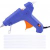 Tavná pištoľ lepiaca 60W + Tavné tyčinky 5ks (Taviaca pištoľ s piatimi tavnými tyčinkami) Tavná pištoľ lepiaca 60W + Tavné tyčinky 5ks (Taviaca pištoľ s piatimi tavnými tyčinkami)