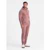 Pánska bavlnená tepláková súprava BASIC (mikina + joggery) ružová V4 Z85 XXL Pánska bavlnená tepláková súprava BASIC (mikina + joggery) ružová V4 Z85 XXL