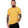PitBull West Coast tričko pánske SAN DIEGO SMALL LOGO yellow Farba: žltá, Veľkosť: M PitBull West Coast tričko pánske SAN DIEGO SMALL LOGO yellow Farba: žltá, Veľkosť: M
