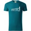 Evolution Climb - Tričko z organickej bavlny - 3XL ( Petrolejová ) Evolution Climb - Tričko z organickej bavlny - 3XL ( Petrolejová )