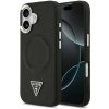 Guess PU Leather Triangle Logo MagSafe zadný kryt pre iPhone 17 Black Guess PU Leather Triangle Logo MagSafe zadný kryt pre iPhone 17 Black