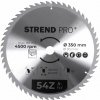 Kotúč Strend Pro TCT 350x3.6x30 mm 54Z, na drevo, pílový, SK plátky Kotúč Strend Pro TCT 350x3.6x30 mm 54Z, na drevo, pílový, SK plátky