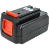 Batéria 36V ako náhrada za Black & Decker BL2036-XJ, BL2036, BL2536, BL1336-XJ, BL1336 -3000mAh, Li-Ion Batéria 36V ako náhrada za Black & Decker BL2036-XJ, BL2036, BL2536, BL1336-XJ, BL1336 -3000mAh, Li-Ion
