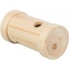 Valček na maškrty, hračka pre hlodavce, ø 6 × 11 cm, prírodné drevo Valček na maškrty, hračka pre hlodavce, ø 6 × 11 cm, prírodné drevo