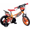 Dino Bikes Raptor 12 palcová 21 cm chlapčenská ráfiková brzda oranžová