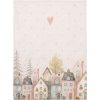Clayre & Eef Hearts & Houses 50 x 70 cm Béžová Clayre & Eef Hearts & Houses 50 x 70 cm Béžová