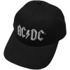 Šiltovka AC/DC - Silver Logo, Unisex,Čierna,Univerzálna Šiltovka AC/DC - Silver Logo, Unisex,Čierna,Univerzálna