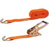 KesTek Upínací popruh s račňou a hákom dvojdielny 8 m x 50 mm / 4 T KesTek Upínací popruh s račňou a hákom dvojdielny 8 m x 50 mm / 4 T