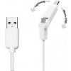 SBS - Kábel USB/MFI Lightning/Micro-USB, 1 m, biela TTCABLEUSBIP5MICW SBS - Kábel USB/MFI Lightning/Micro-USB, 1 m, biela TTCABLEUSBIP5MICW