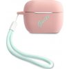 Guess Case Guess GUACAPLSVSPG kryt Apple AirPods Pro růžový zelený/růžový zelený silikonový Vintage Guess Case Guess GUACAPLSVSPG kryt Apple AirPods Pro růžový zelený/růžový zelený silikonový Vintage