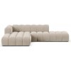 Micadoni Modulárna sedačka Lupine, 5-miestna, ľavý roh – béžová Micadoni Modulárna sedačka Lupine, 5-miestna, ľavý roh – béžová