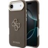 Guess PU Resin Logo Case for iPhone Air Brown (57983128945)