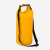 DECATHLON Vodotesný vak 10 l (IPX6) s 2-bodovým zatváraním žltý DECATHLON Vodotesný vak 10 l (IPX6) s 2-bodovým zatváraním žltý