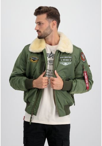 Alpha Industries bunda Injector III Air Force olivová