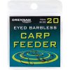Drennan bez Protihrotu Eyed Carp Feeder Barbless veľ.18 10 ks