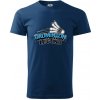 Badminton legend - Klasické pánske tričko vyššej gramáže - XL ( Polnočná modrá ) Badminton legend - Klasické pánske tričko vyššej gramáže - XL ( Polnočná modrá )