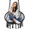 Springos Natali Záhradná hojdačka čierna Springos Natali Záhradná hojdačka čierna