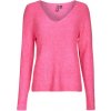 Pieces Svetre ELLEN V NECK Ružová Pieces Svetre ELLEN V NECK Ružová