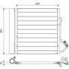 VALEO Kondenzátor klimatizácie VALEO 822741