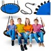 Neo-Sport Záhradná hojdačka bocianie hniezdo 120cm modré Neo-Sport Záhradná hojdačka bocianie hniezdo 120cm modré