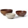 Ferm Living Stredné misky Midi Bowls, set 3 ks – farebné Ferm Living Stredné misky Midi Bowls, set 3 ks – farebné