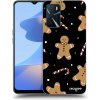 Picasee silikónový čierny obal pre OPPO A16 - Gingerbread Picasee silikónový čierny obal pre OPPO A16 - Gingerbread