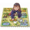 Lee penové puzzle Safari zvieratká 81 dielov TM002 farebné Lee penové puzzle Safari zvieratká 81 dielov TM002 farebné
