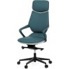 Kancelárska stolička modrá KA-T8426 GRN Kancelárska stolička modrá KA-T8426 GRN