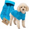 Oblečenie pre psa na zimu M 12 teplý sveter GOLF vesta SVETER Oblečenie pre psa na zimu M 12 teplý sveter GOLF vesta SVETER