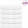 VidaXL Prémiové osušky do kúpeľne, 25 ks, biele, 70x140 cm, bavlna VidaXL Prémiové osušky do kúpeľne, 25 ks, biele, 70x140 cm, bavlna