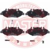 Sada brzdových platničiek kotúčovej brzdy MASTER-SPORT GERMANY 13046038192N-SET-MS Sada brzdových platničiek kotúčovej brzdy MASTER-SPORT GERMANY 13046038192N-SET-MS