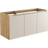 ArtCom Skrinka pod umývadlo LUXOR Beige 82-120-3D | 120 cm s dvierkami ArtCom Skrinka pod umývadlo LUXOR Beige 82-120-3D | 120 cm s dvierkami