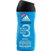 Adidas 3 Active After Sport Men sprchový gél 400 ml