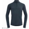Devold Expedition Merino 235 Zip Neck tričko, night M Devold Expedition Merino 235 Zip Neck tričko, night M