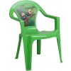 STAR PLUS Detský záhradný nábytok - Plastová stolička zelená
