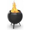 Höfats Štýlové ohnisko MOON na drevo a peletky Farba: ALL BLACK - celá čierna, Variant: s nízkou podstavou Höfats Štýlové ohnisko MOON na drevo a peletky Farba: ALL BLACK - celá čierna, Variant: s nízkou podstavou