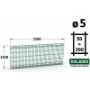 Plotový panel 3D Standard 50, 103×250 cm, machová zelená Plotový panel 3D Standard 50, 103×250 cm, machová zelená
