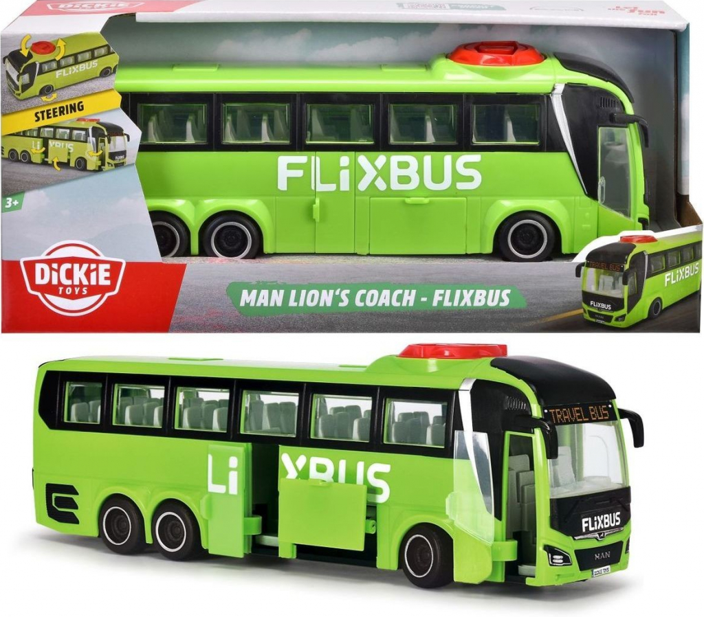 Dickie Autobus man Flixbus 26,5 cm