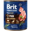 BRIT Dog Premium by Nature Pork with Trachea konzerva 800g BRIT Dog Premium by Nature Pork with Trachea konzerva 800g