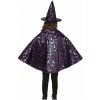 GUIRCA Dětský set černo-fialová čarodějnice 8434077190104 GUIRCA Dětský set černo-fialová čarodějnice 8434077190104