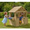 Zwerkules Cubby drevený detský domček na hranie, prírodná 96 x 137 x 138 cm ZW622U