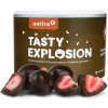 NUTIVA Lyofilizované jahody v horkej čokoláde Tubus 150 g