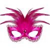 Očná maska (benátska) Widmann látková ružová Očná maska (benátska) Widmann látková ružová