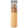 Sada 6 pasteliek v kartónovej tube, sivá Sada 6 pasteliek v kartónovej tube, sivá