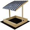Sand Tropic Drevené pieskovisko so strieškou 120x120cm (prírodné) Sand Tropic Drevené pieskovisko so strieškou 120x120cm (prírodné)