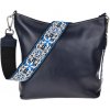NovaKabelka.sk Amalia Blu V kožená talianska crossbody kabelka modrá NovaKabelka.sk Amalia Blu V kožená talianska crossbody kabelka modrá