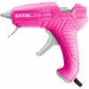 EXTOL 422004 - Pištoľ lepiaca tavná, 100W, O11.2mm, EXTOL LADY, ružová EXTOL 422004 - Pištoľ lepiaca tavná, 100W, O11.2mm, EXTOL LADY, ružová