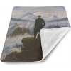 Sablio Deka pre bábätko Pútnik nad morom hmly - Caspar David Friedrich - 90x120 cm Sablio Deka pre bábätko Pútnik nad morom hmly - Caspar David Friedrich - 90x120 cm